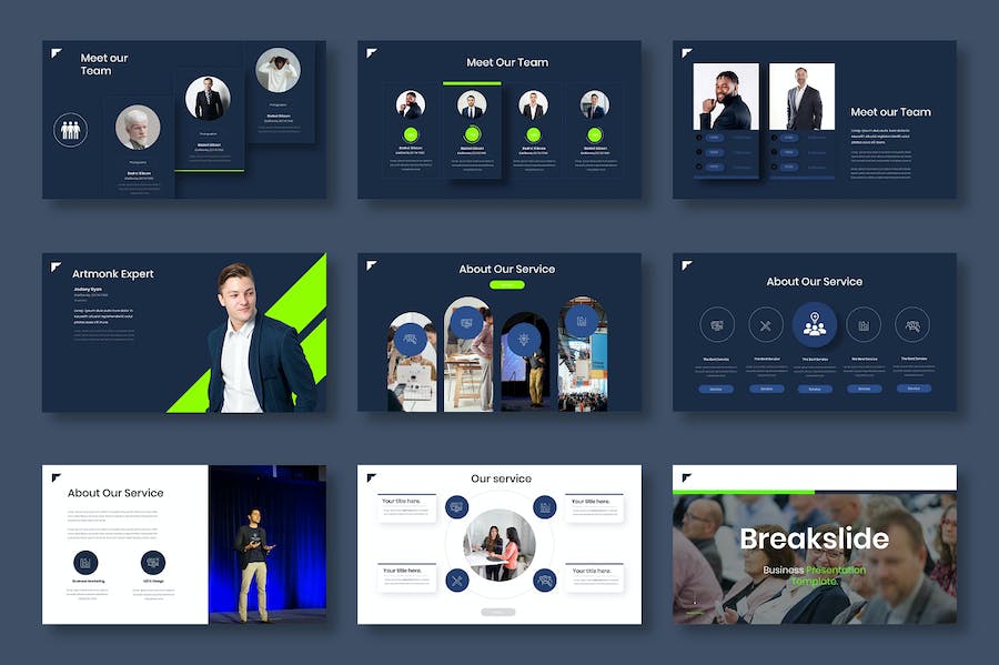 商务艺术品牌创意推介企业合作展示方案Keynote模板 - PPT派