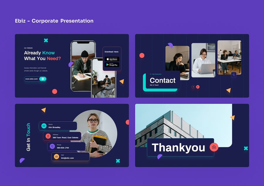 电子商务企业运营推广方案PPT模板 - PPT派