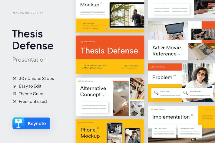 学位论文答辩防御方案展示Keynote模板 - PPT派