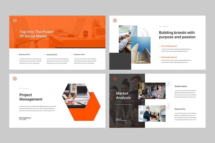 商业项目融资路演推介方案PPT模板 - PPT派