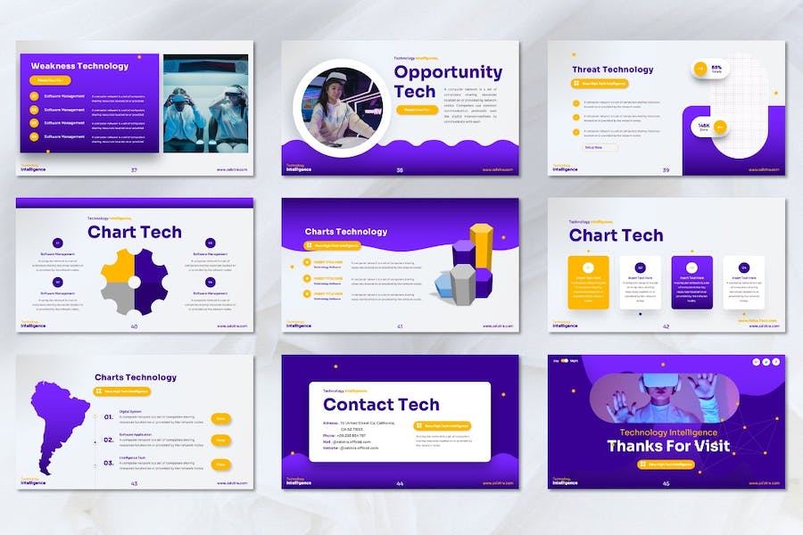 科技技术创新方案展示Keynote模板 - PPT派