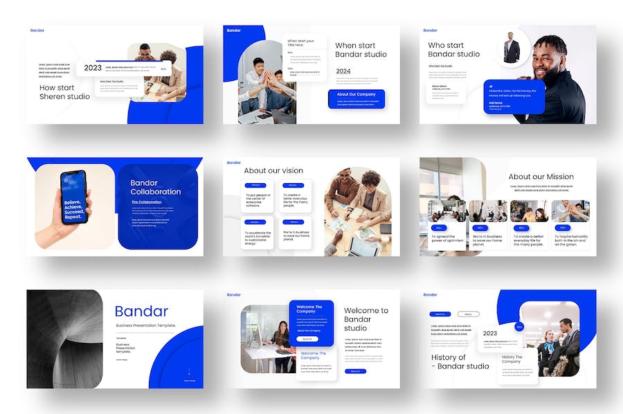 商务企业品牌推介运营方案PPT模板 - PPT派