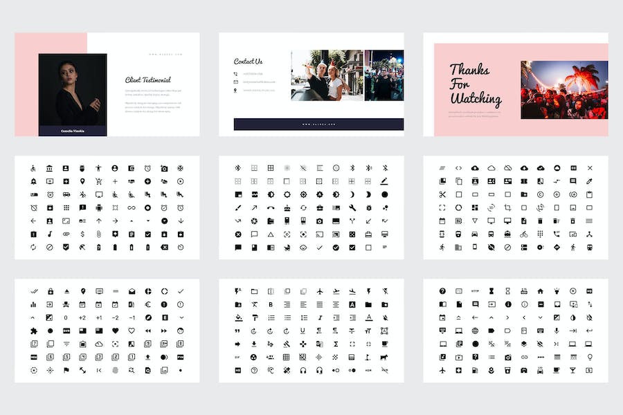 新年前夕营销推广活动运营方案Keynote模板 - PPT派