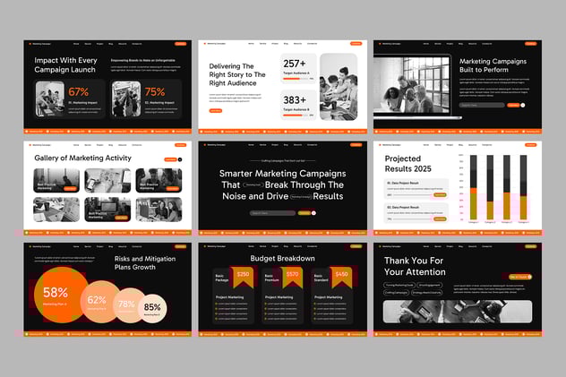 营销活动策划PPT模板 - PPT派