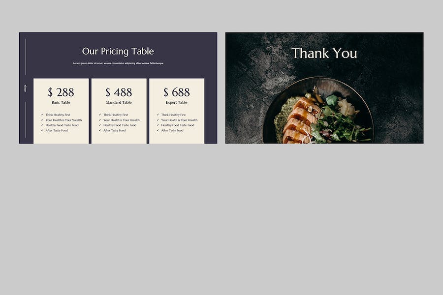 美食餐饮品牌推介讲述Keynote模板 - PPT派