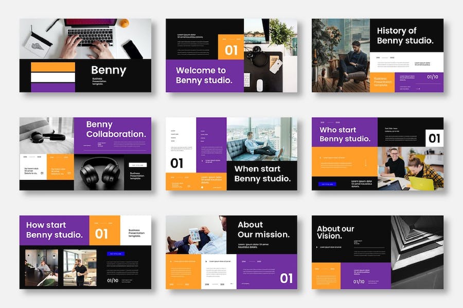 商业品牌推广营销策略演讲Keynote模板 - PPT派