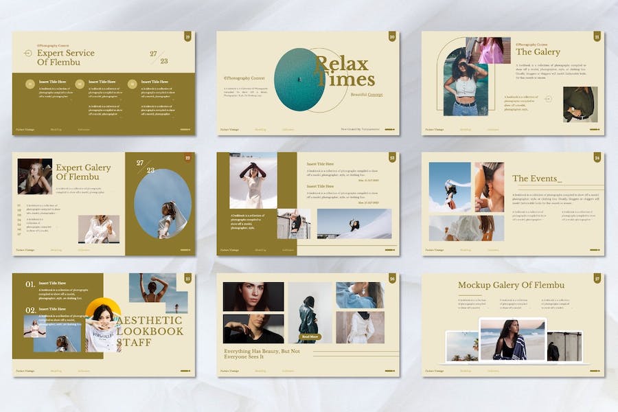 摄影讲述展示方案推介应用Keynote模板 - PPT派