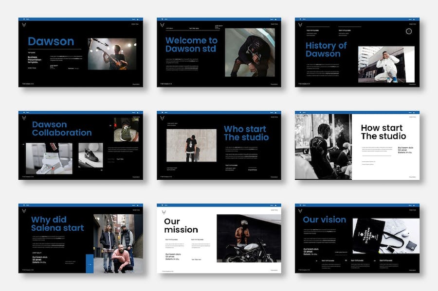 现代商务企业产品服务宣传推广PPT模板 - PPT派