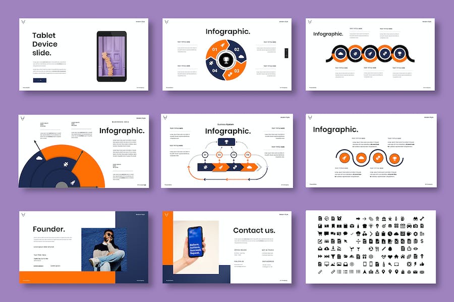 商务企业风采展示Keynote模板 - PPT派