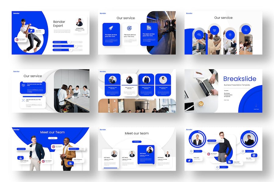 商务企业品牌推介运营方案PPT模板 - PPT派
