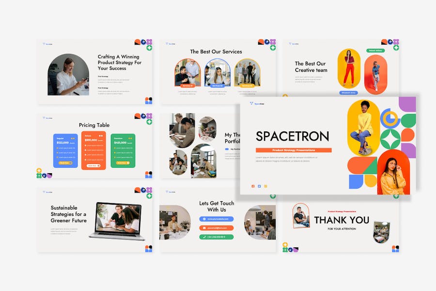专业航天电子产品战略Keynote演讲 - PPT派