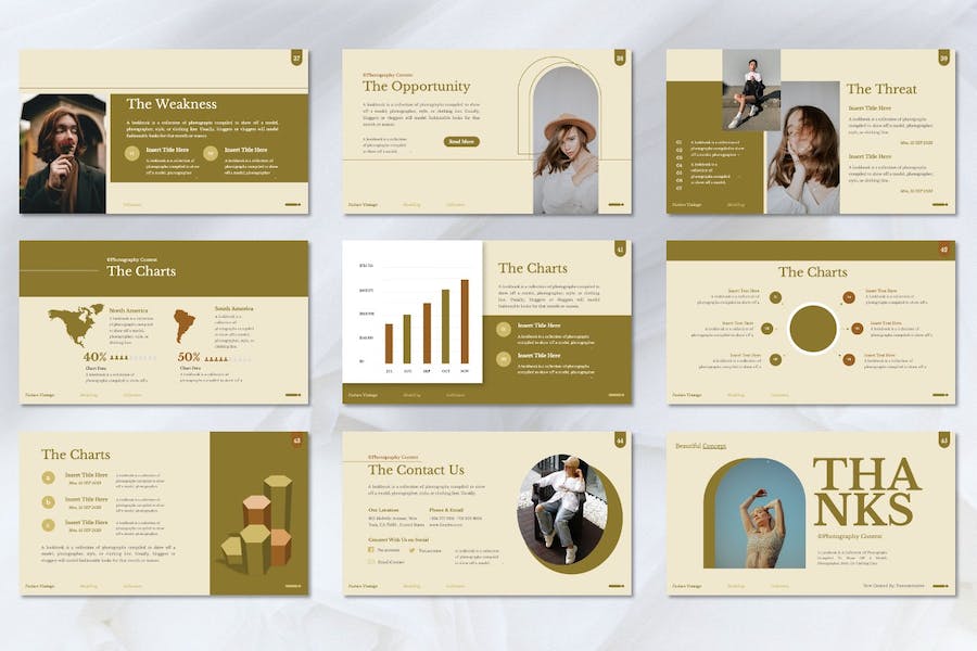 摄影讲述展示方案推介应用Keynote模板 - PPT派