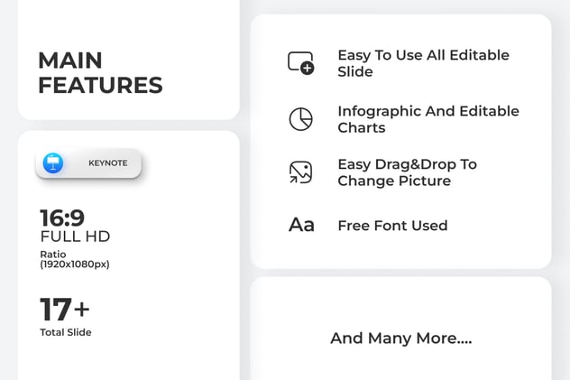 风险管理流程信息图形展示Keynote模板 - PPT派