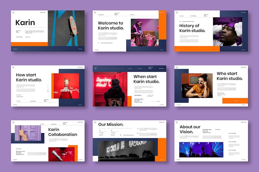 商务企业风采展示Keynote模板 - PPT派