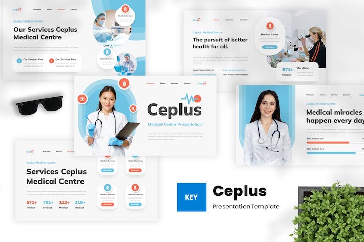 医疗中心诊疗服务介绍展示Keynote模板 - PPT派