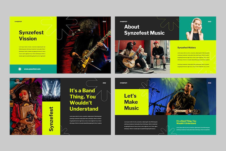 音乐节日文化艺术活动策划宣传展示方案PPT模板 - PPT派