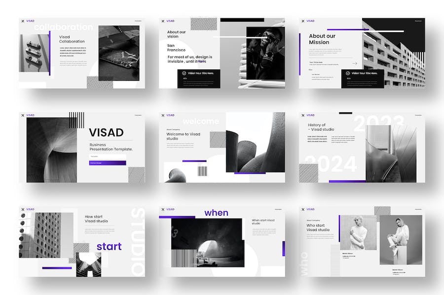 商务企业方案展示推介PPT模板 - PPT派