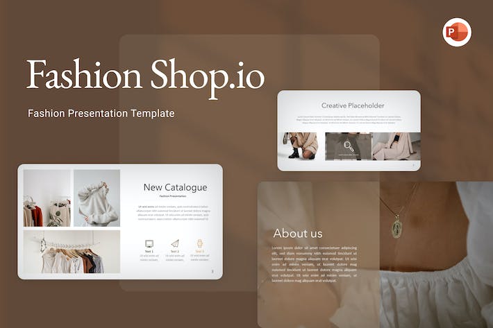 Fashion-shop-io-metallic-modern-fashion-powerpoint- PPT派