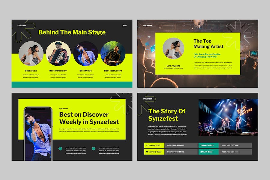 音乐节日文化艺术活动策划宣传展示方案PPT模板 - PPT派