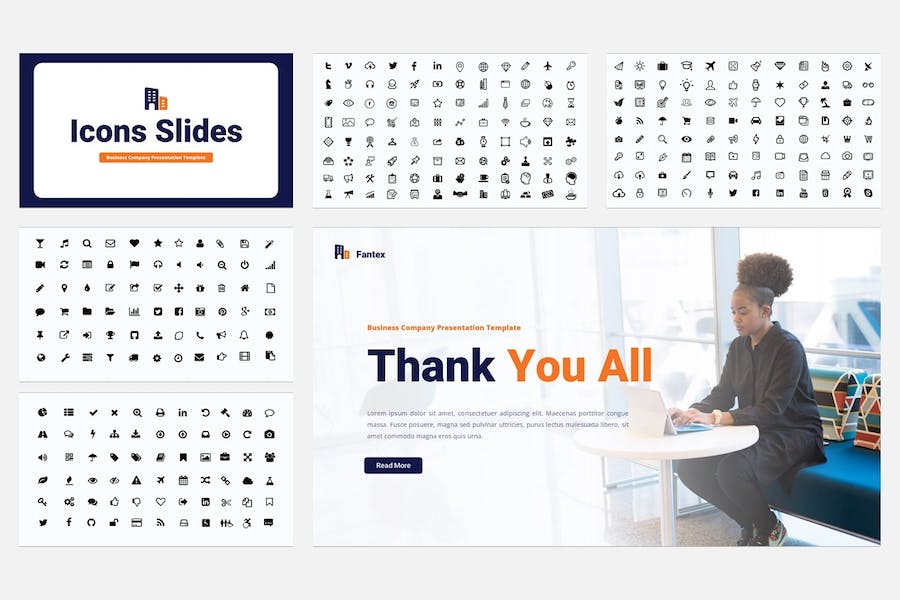 商务公司讲述展示企业推广Keynote模板 - PPT派