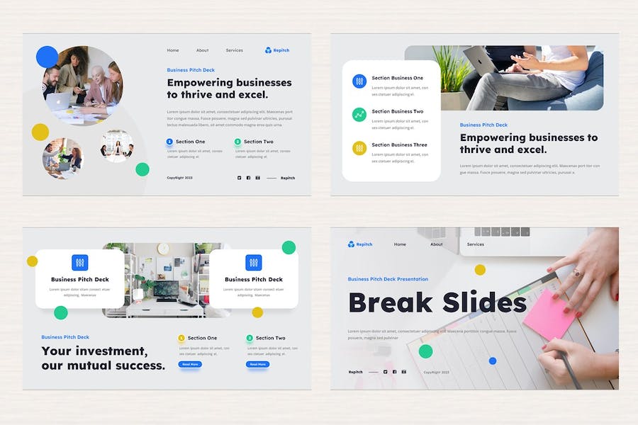 商业融资项目路演讲述展示融资方案PPT模板 - PPT派
