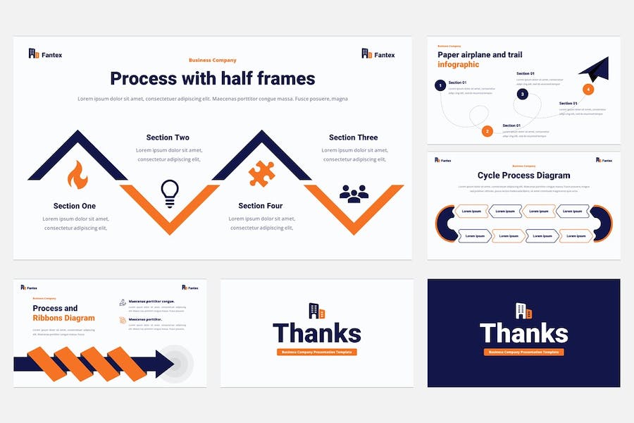 商务公司讲述展示企业推广Keynote模板 - PPT派