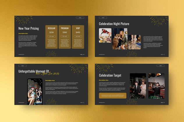 新年快乐开工大会动员讲话Keynote模板 - PPT派