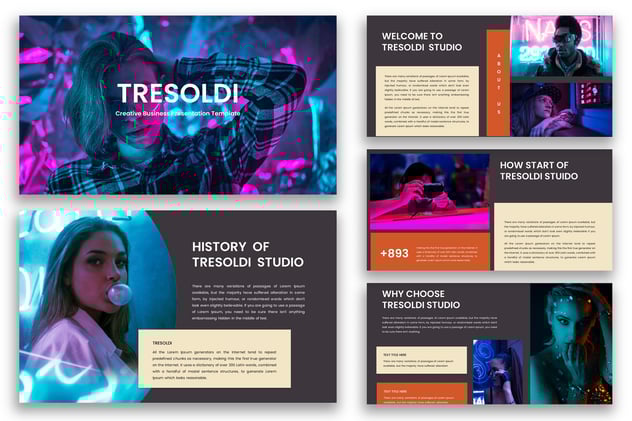 创意品牌推广宣传展示PPT模板 - PPT派