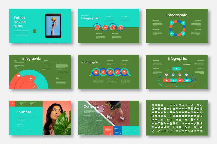 商业品牌推广营销方案Keynote模板 - PPT派