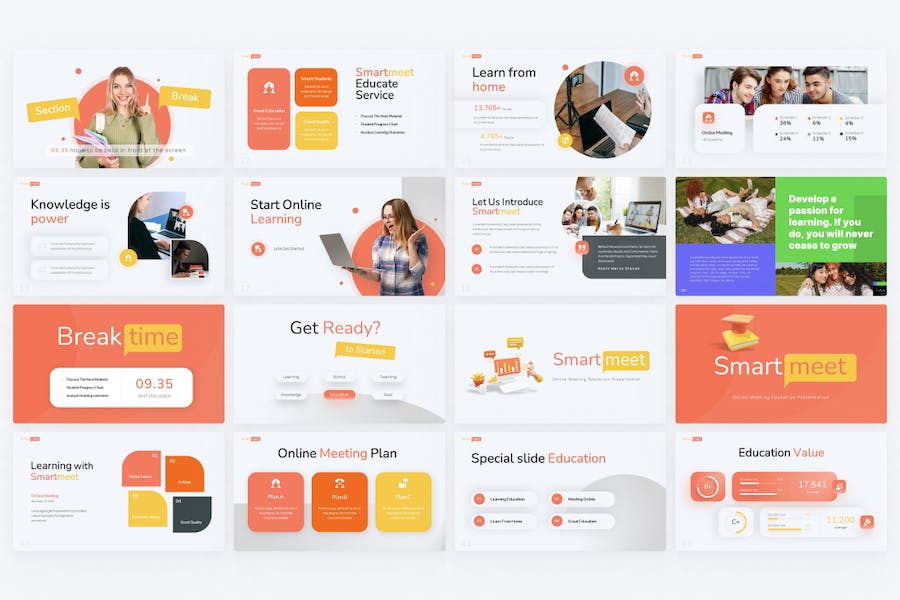 Smartmeet-education-modern-powerpoint-template - PPT派