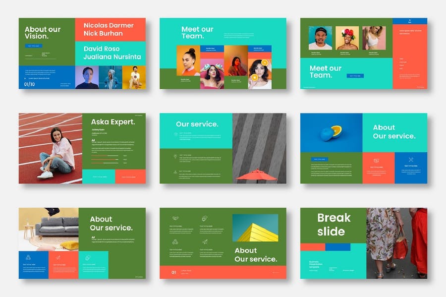 商业品牌推广营销方案Keynote模板 - PPT派