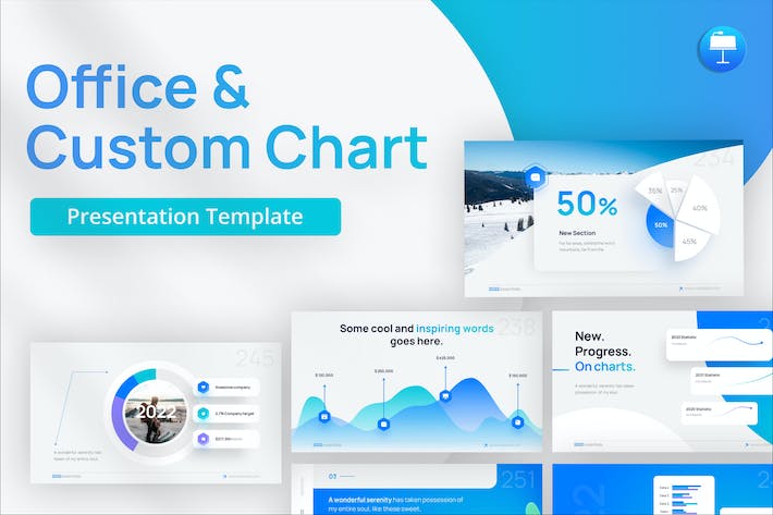 Office-custom-chart-infographic-keynote-template- PPT派