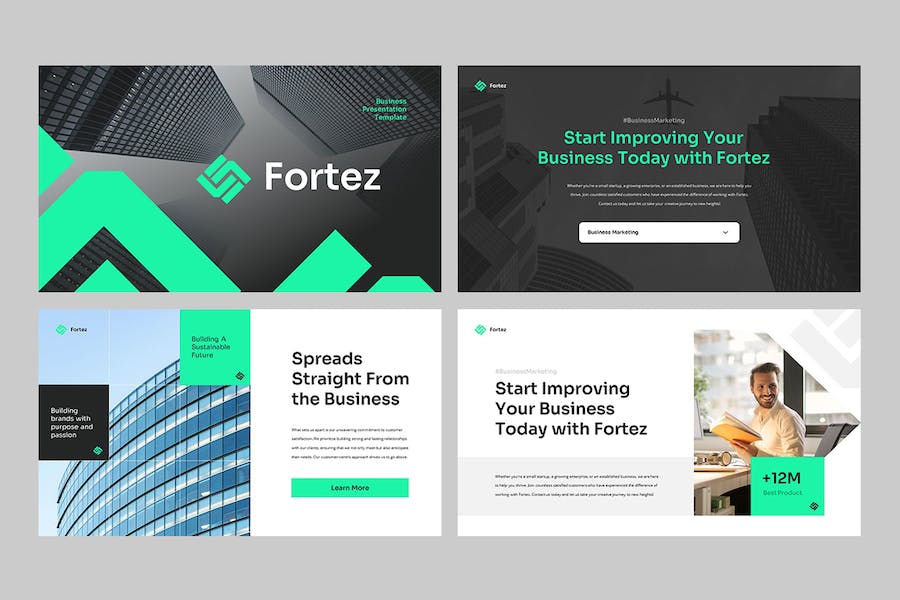 专业商务演示文稿Keynote模板 - PPT派