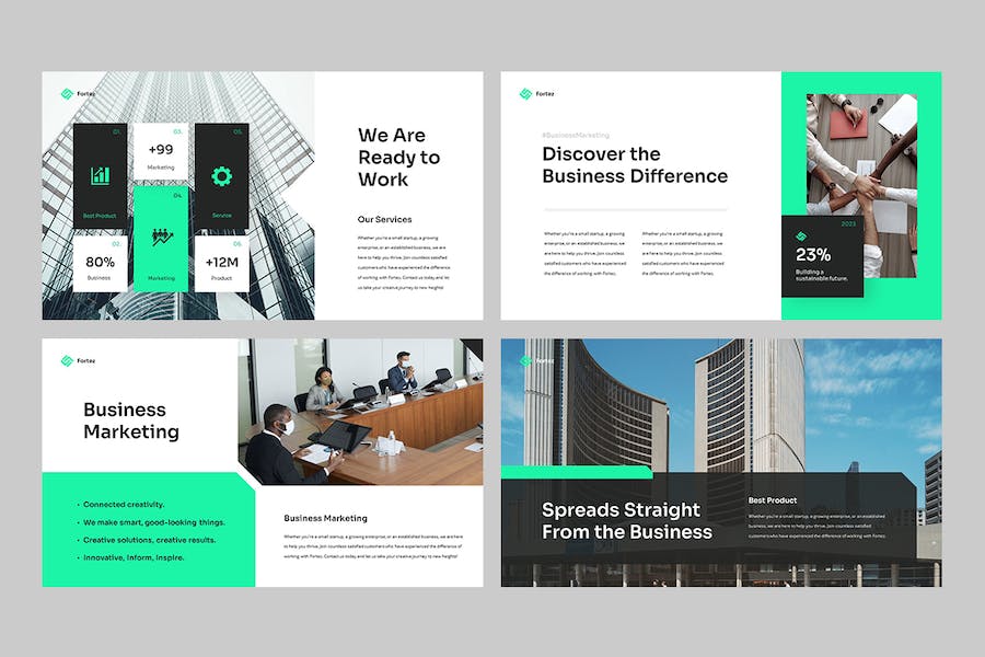 专业商务演示文稿Keynote模板 - PPT派