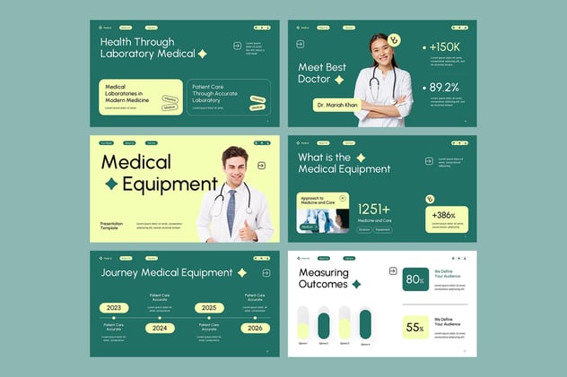 医疗设备产品方案介绍PPT模板 - PPT派