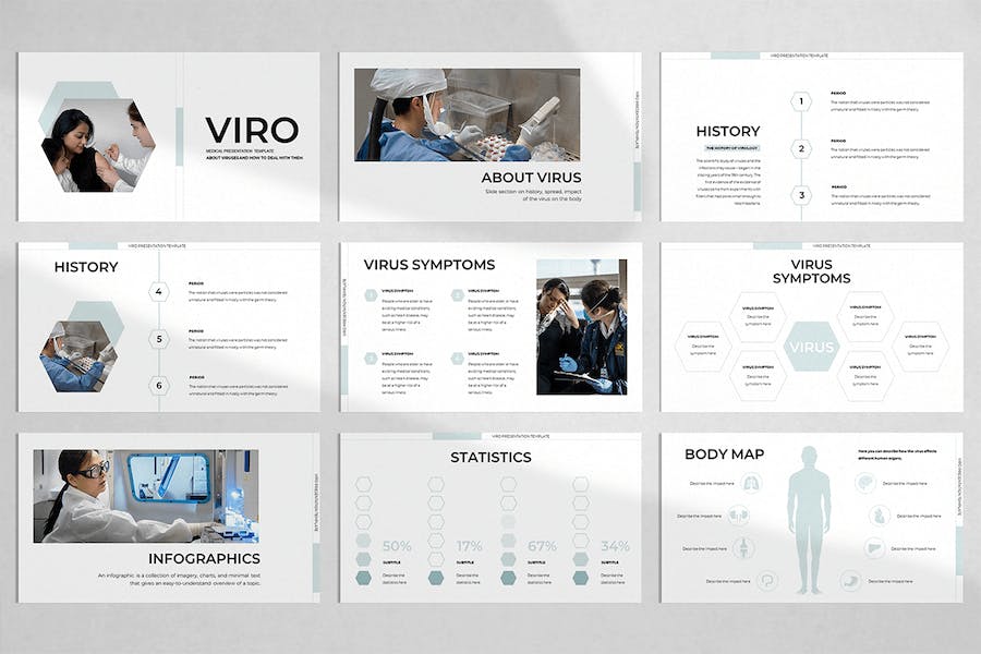 医学实验室研究分析PPT模板 - PPT派