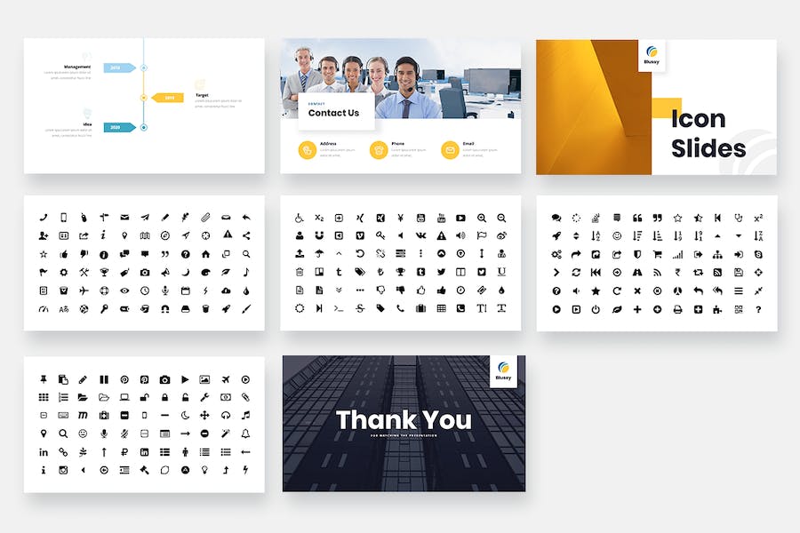 企业年度业务计划Keynote模板 - PPT派