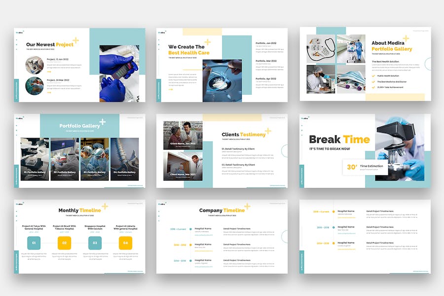 医疗医学健康诊疗服务推介专业知识传播展示PPT模板 - PPT派