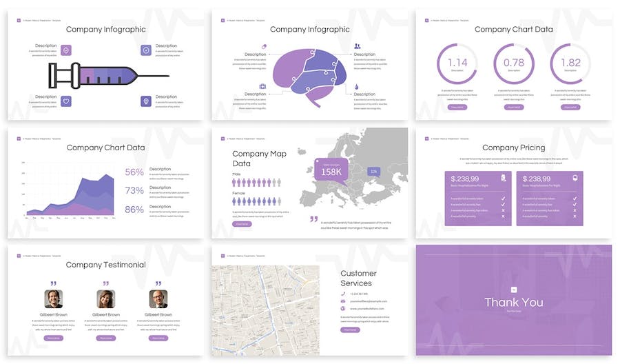 医疗健康管理知识宣传PPT模板 - PPT派