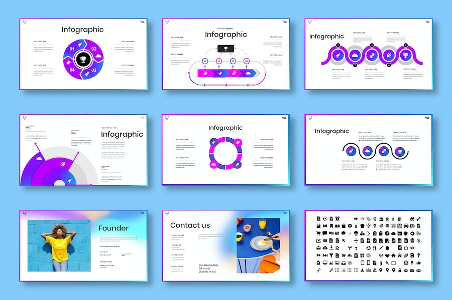 商务企业品牌策划营销推广方案Keynote模板 - PPT派