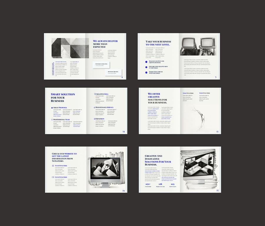 商业机构虹膜主题PPT模板 - PPT派