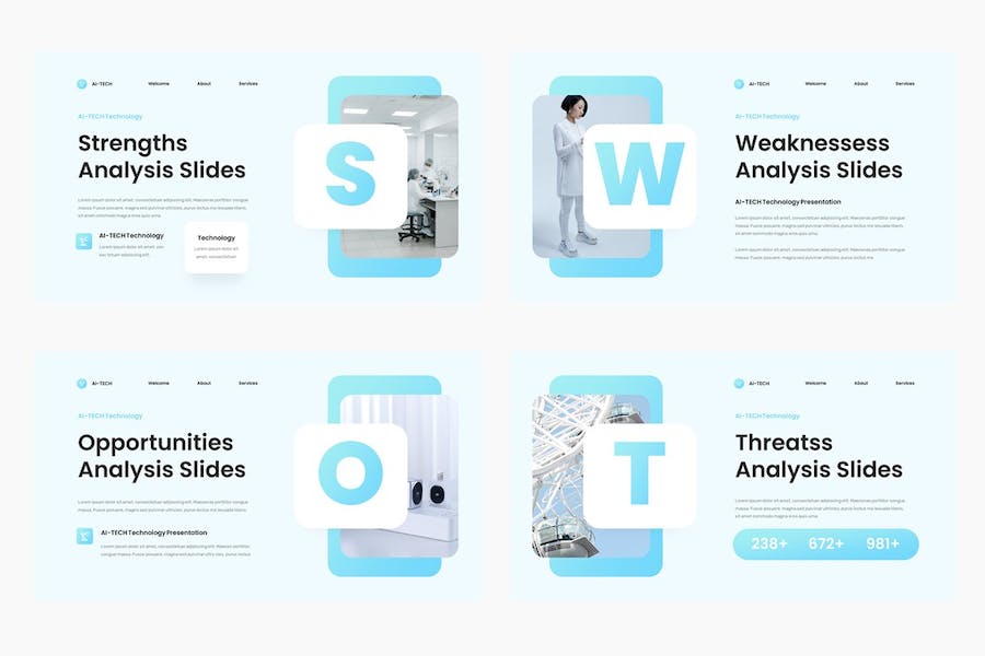 科技教育技术应用方案PPT模板 - PPT派