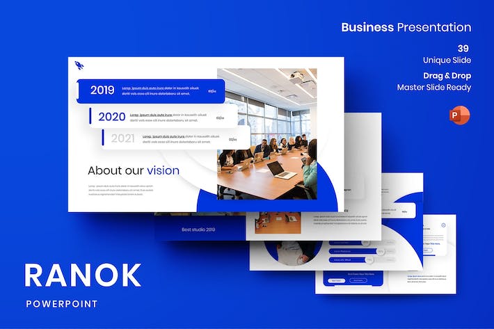 商务讲述展示企业运营服务方案PPT模板 - PPT派