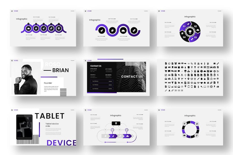商务企业方案展示推介PPT模板 - PPT派
