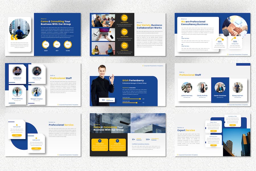 公司企业简介组织讲述Keynote模板 - PPT派