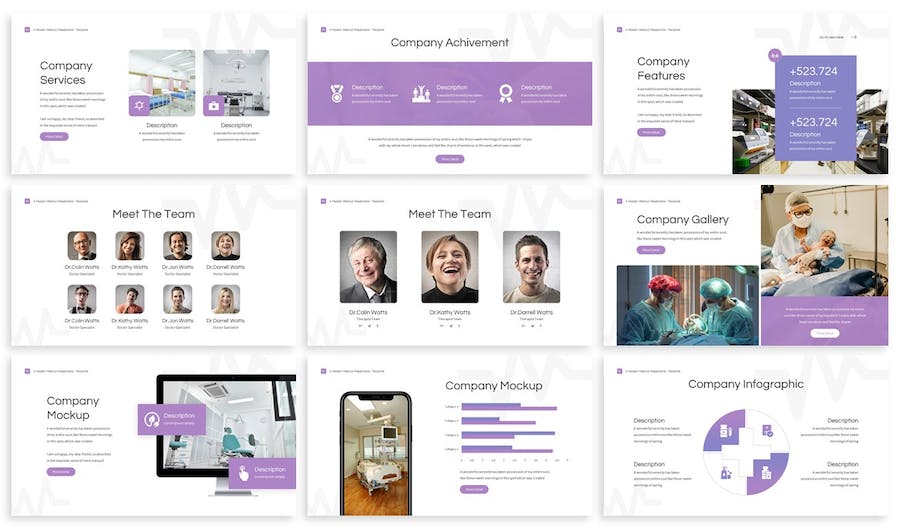 医疗健康管理知识宣传PPT模板 - PPT派