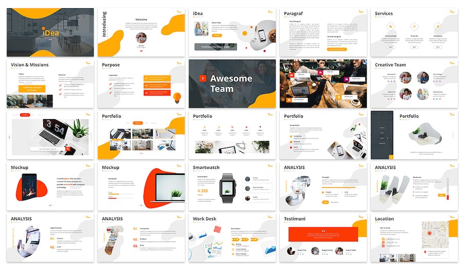 创意设计公司企业品牌推广Keynote模板 - PPT派