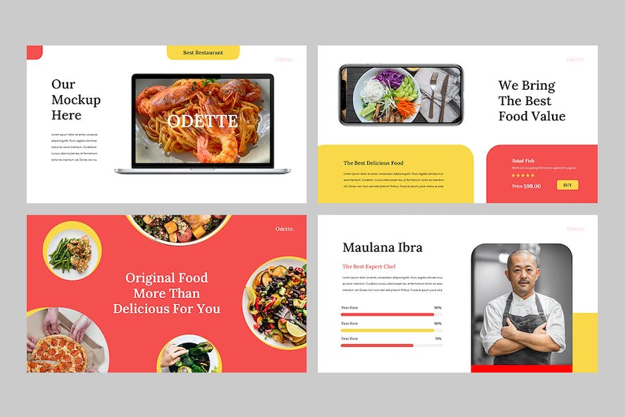 食品商务合作推介项目方案Keynote模板 - PPT派