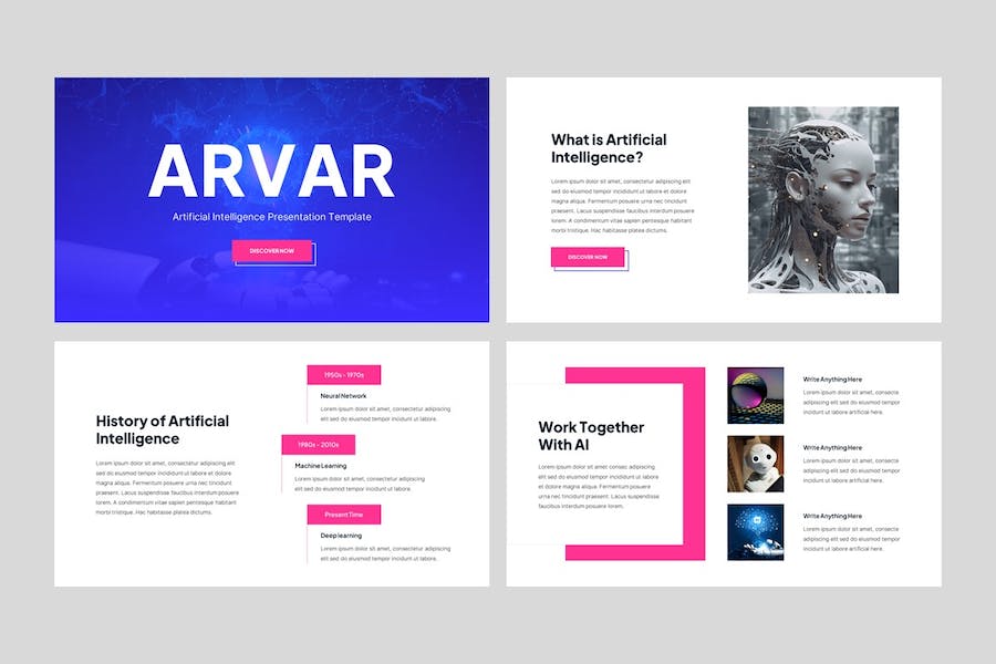 人工智能智能系统应用PPT模板 - PPT派