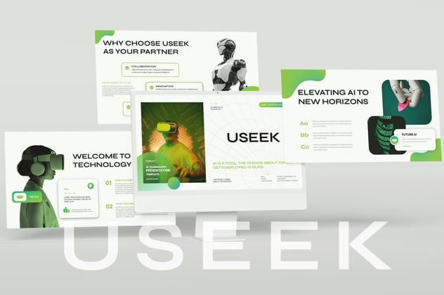 人工智能创业融资计划书Keynote模板 - PPT派